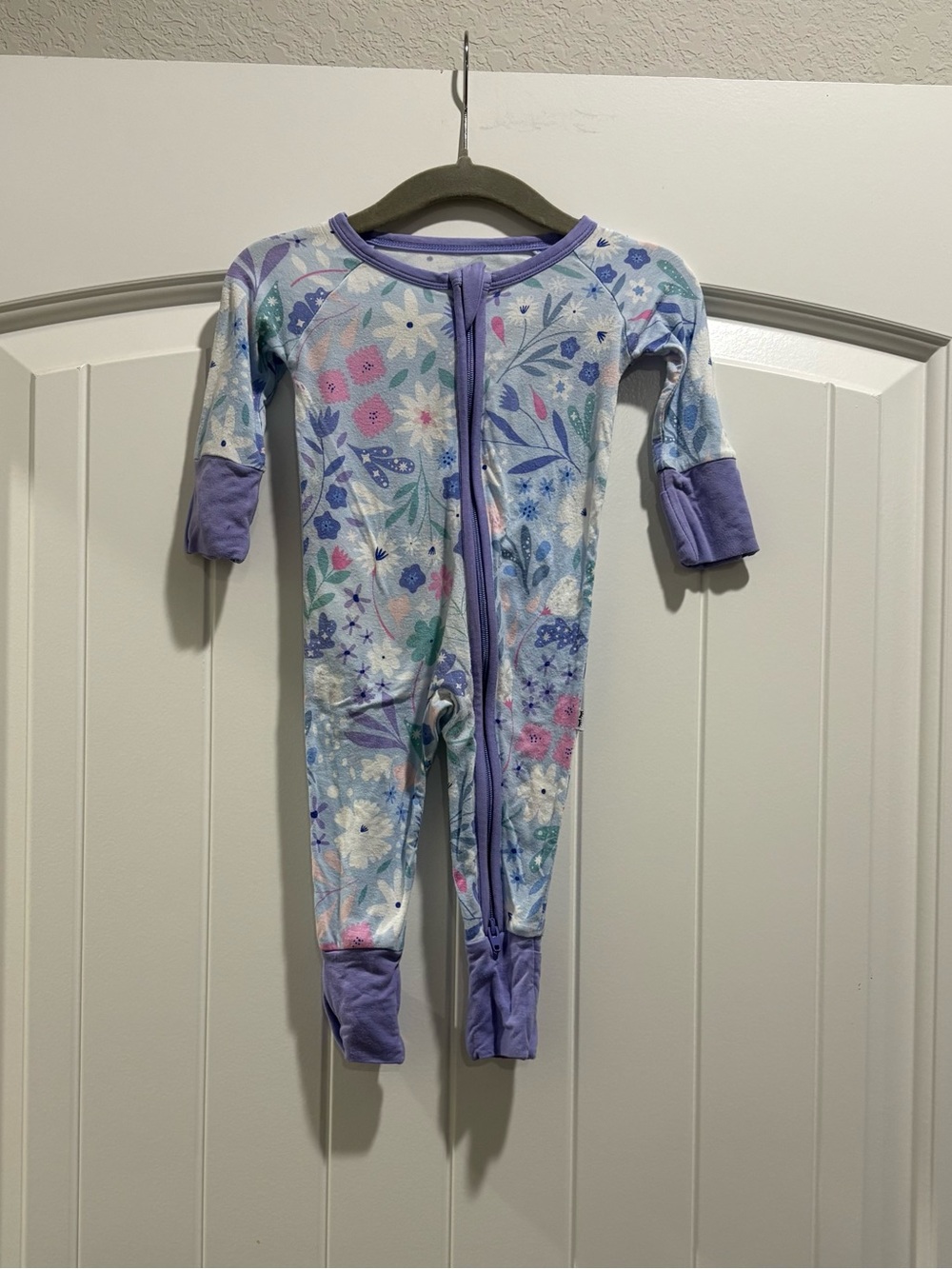 Little Sleepies Magical Meadow Zippy Newborn Bamboo Floral